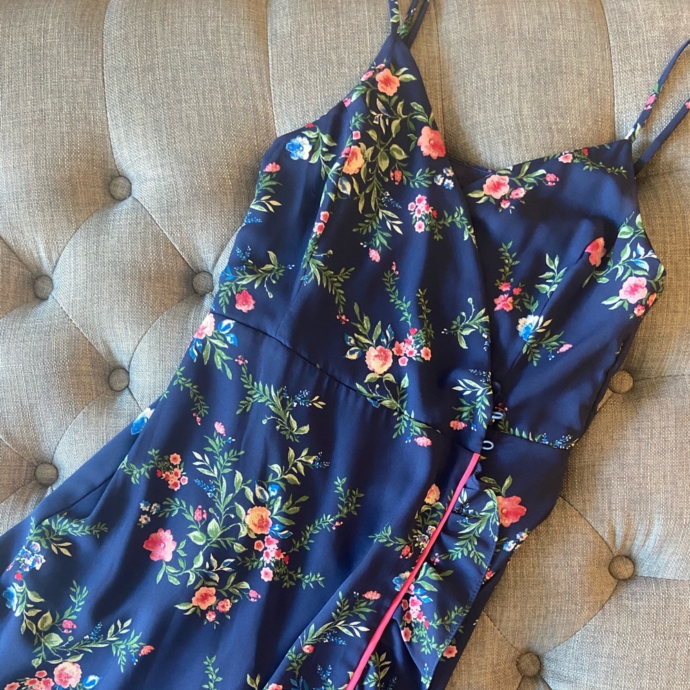 Strappy Floral Maxi Dress